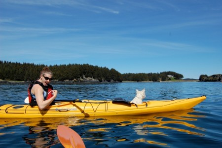 Growing up in Alaska, Alysa spent much of her time exploring the outdoors.