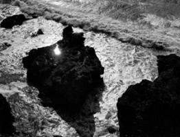 Minor White, Sun in Rock, 1947, silver gelatin print Minor White, Sun in Rock, 1947, silver gelatin print