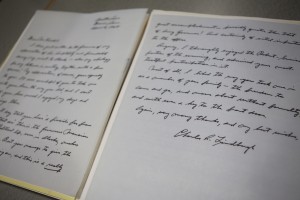 Lindbergh's letter to Hickel