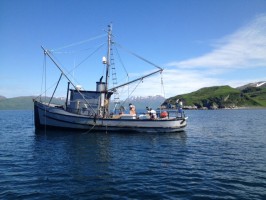 Scenic Kodiak jig boat. Photo courtesy of AMCC.