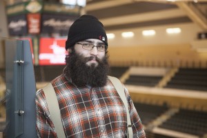 Bryan Box serves as president of Student Veterans of UAA. He served in Afghanistan from 2007-2010. (Photo by Philip Hall/UAA)