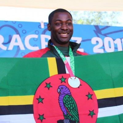 I AM UAA: David Registe--former Seawolf athlete--won a gold medal at November's Central American and Caribbean Games in Verzcruz (Photo provided by David Registe).