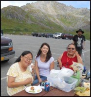 Karluk Manor residents on an outing