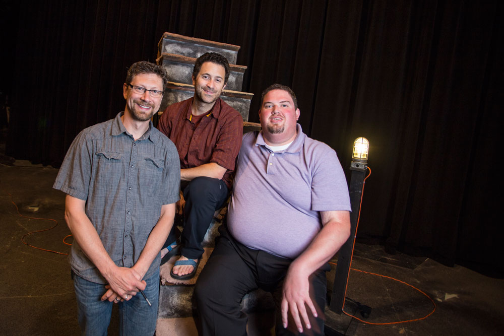 Dan Anteau, Ty Hewitt and Brian Cook