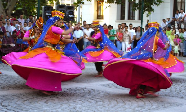 Dancers in Bangladesh