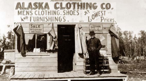 Early Anchorage tent city