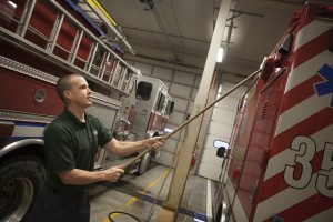 Hey, somebody has to wash the fleet (Photo by Philip Hall / University of Alaska Anchorage).