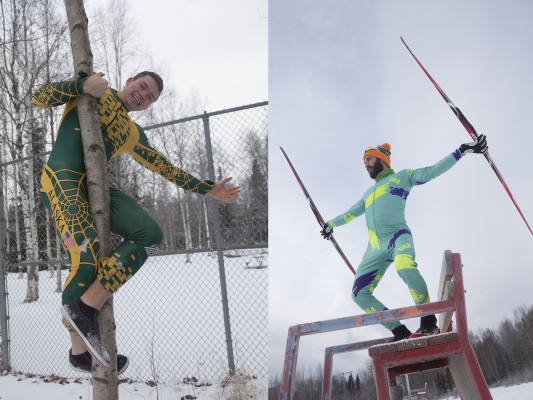 Martins and Etienne go for big air. This is about when things got weird...