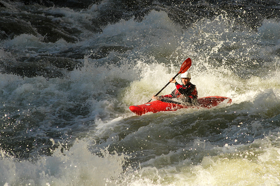 kayaking