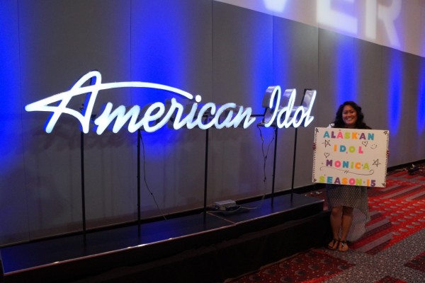 Monica Repuya, a UAA nursing student and Glee Club member, will move up to the next round of auditions, in Hollywood, to narrow the field of contestants in the last season of 'American Idol'. (Photo courtesy of Monica Repuya)