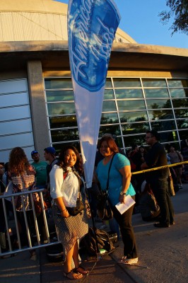 Monica Repuya, left, is one of two UAA Glee Club members who won golden tickets inviting them to vie in Hollywood to get to the next phase of the American Idol competition. (Photo courtesy of Monica Repuya)