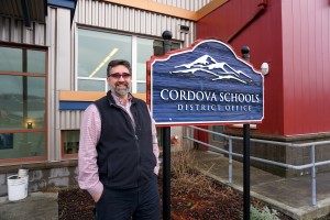 I AM UAA: After 14 years in the Lower Yukon School District, Alex Russin, M.Ed. '05, is now superintendent in the "big city" of Cordova (Photo by J. Besl).