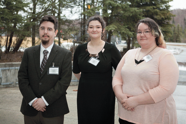 History majors at conference