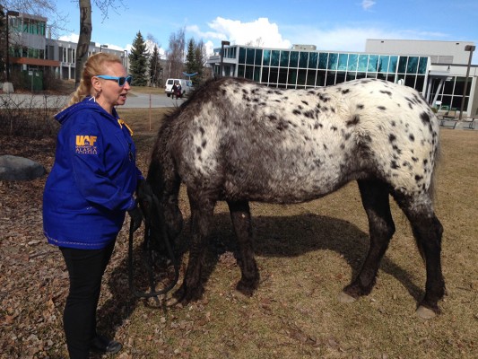 Kristie Mae Parsons with Pocahontas