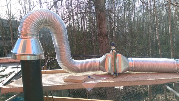 A student-built device to measure particulates from a stove