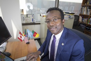 Political Science Professor Landry Signe