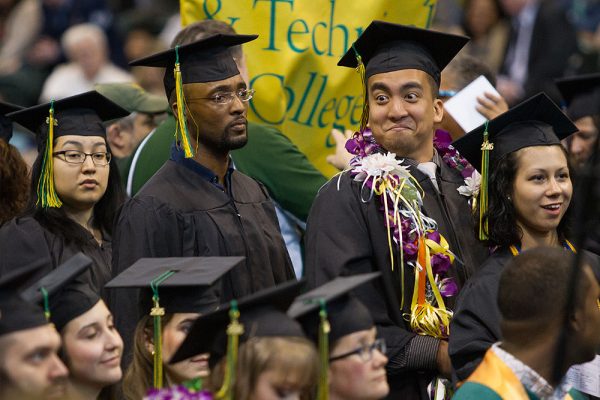Optimism at UAA 2016 Spring Commencement