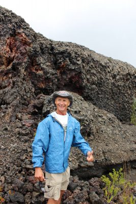 Terry Naumann joined UAA's geology department in 1999. This was his ninth summer field course in Hawaii (Photo courtesy of Jed Long).