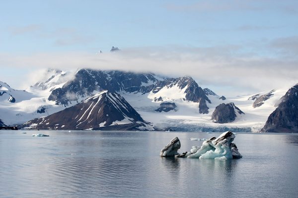 Burgerbukta Glacier, Svalbard, Arctic