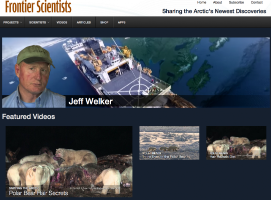 Jeff Welker at Frontier Scientists