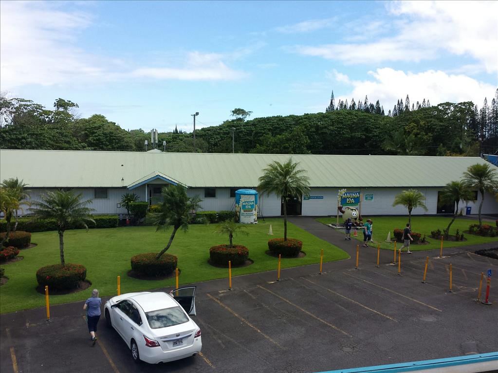 The view from the Michael's office in Hilo is a drastic change from his years on the North Slope (Image courtesy of Michael Karchere).