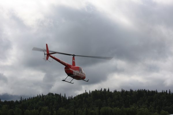 For wilderness flights, Will says a helicopter "just opens that realm up completely" (Photo by J. Besl).