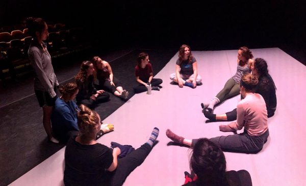 "Middle Ground" cast members get together for a discussion. (Photo courtesy of Katie O'Loughlin)