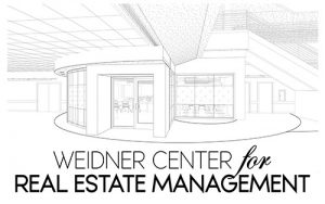  Weidner Center for Real Estate Management