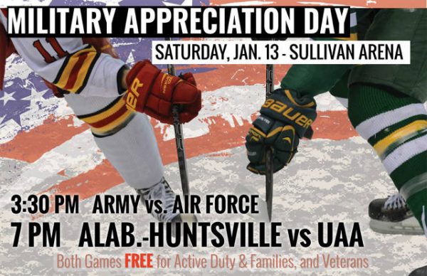 UAA Hockey hosts Military Appreciation Night Jan. 13