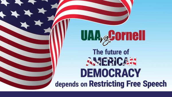 UAA vs Cornell Debate set for April 26, 2018