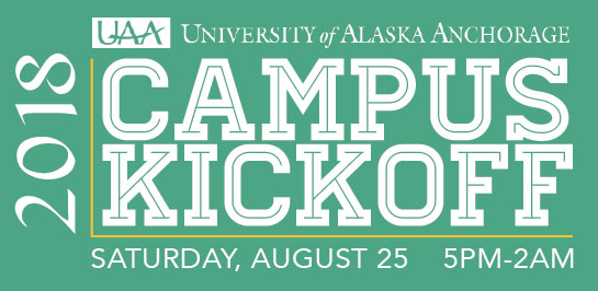 UAA Campus Kickoff set for Aug. 25, 5 p.m. in the Cuddy Quad. Register for a booth today.