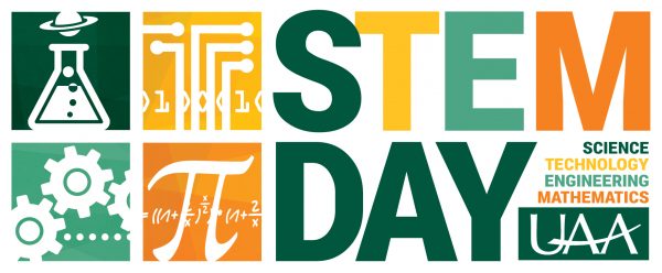 Join UAA for STEM Day on Saturday, Oct. 6, 2018. 11 a.m. to 4 p.m. at the ConocoPhillips Integrated Science Building. Free and open to all!