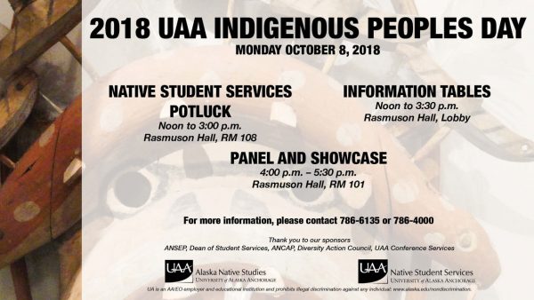 Join UAA for Indigenous Peoples Day open house on Oct. 8.