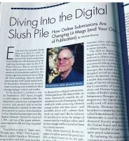 Feature with Ron Spatz from the November/December 2018 issue of 'Poets & Writers'