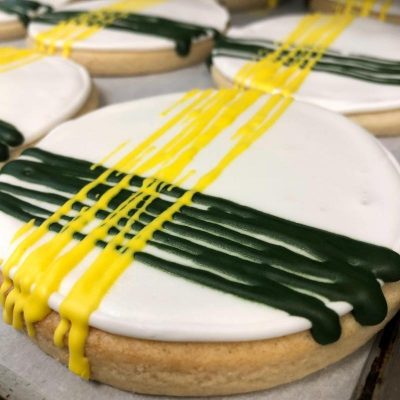  Presenting UAA's Own Cookie! Designed by Chef Marnie, these delicious sugar cookies are available at all Seawolf Dining locations and for catered events.