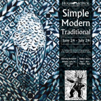 'Simple Modern Traditional' art exhibit invite