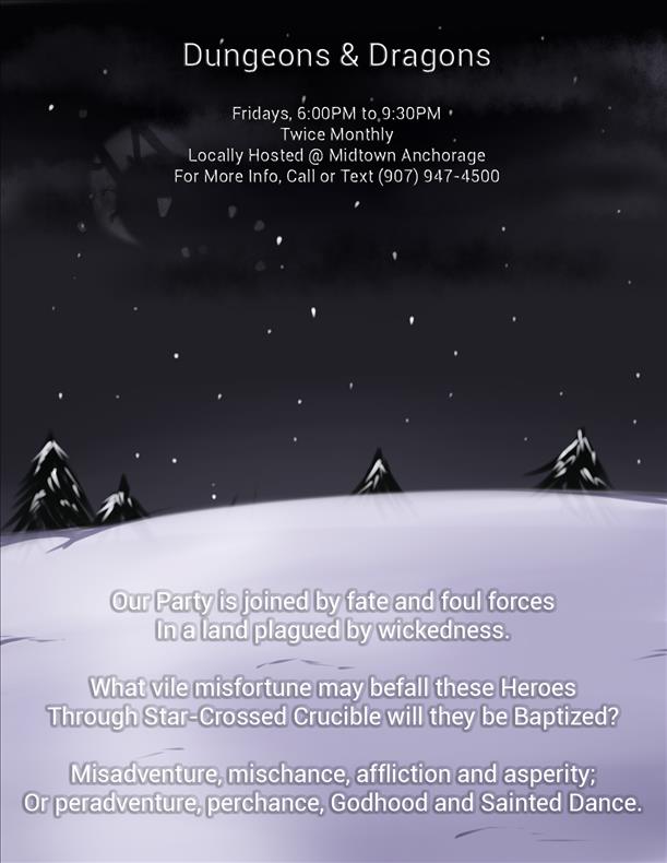Dungeons & Dragons Adventuring Party invite