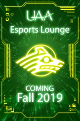 UAA ESPORTS Lounge opens in the Student Union Aug. 26, 2019