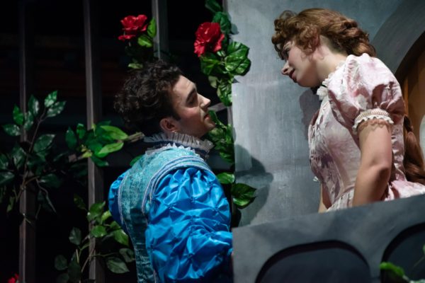 Ben Hagensieker and Tess Zernzach star as Romeo and Juliet in the UAA Department of Theatre and Dance's production of Shakespeare's classic tale of star-crossed lovers.