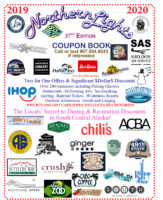 2019-20 Northern Lights Coupon Books. Two for One Offers & Significant $Dollar$ Discounts. Over 200 businesses including Fishing Charters, Restaurants, Performing Arts, Sea Kayaking, Golfing, Railroad Tickets, Wilderness Resorts, Outdoor Adventures, Hotels and Lodging. Plus so much more. Why buy one gift card when you could buy hundreds? The Locals' Secret to Dining & Recreation Discounts in South Central Alaska!