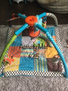 Baby activity mat