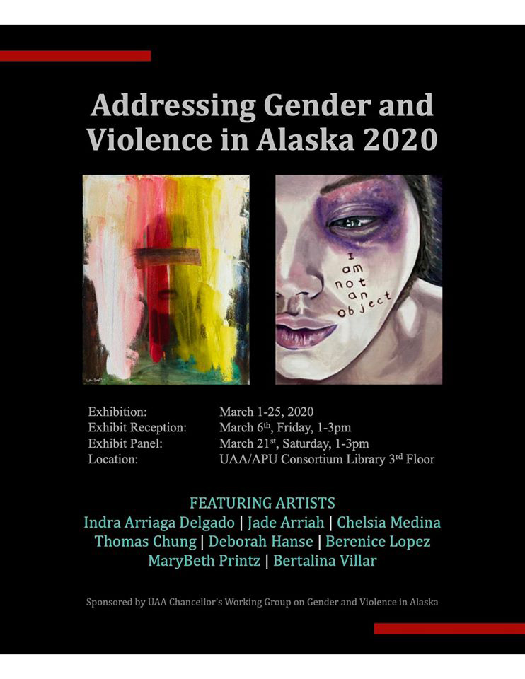 Addressing Gender and Violence in Alaska 2020 flyer