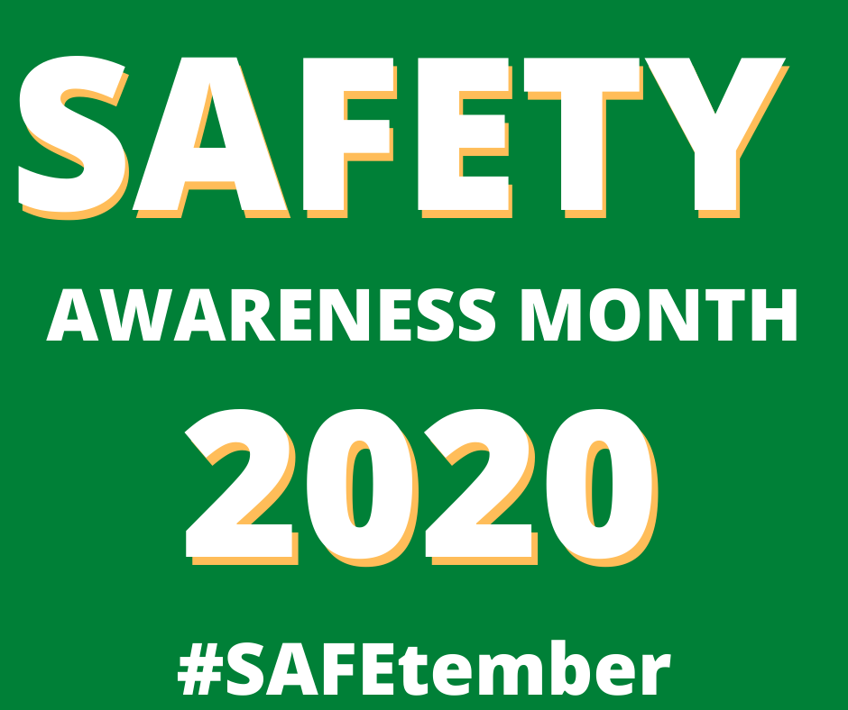 September is Safety Awareness Month at UAA. #SAFEtember