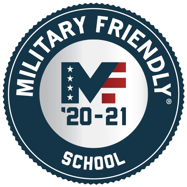 Military Friendly School 2020–21 logo