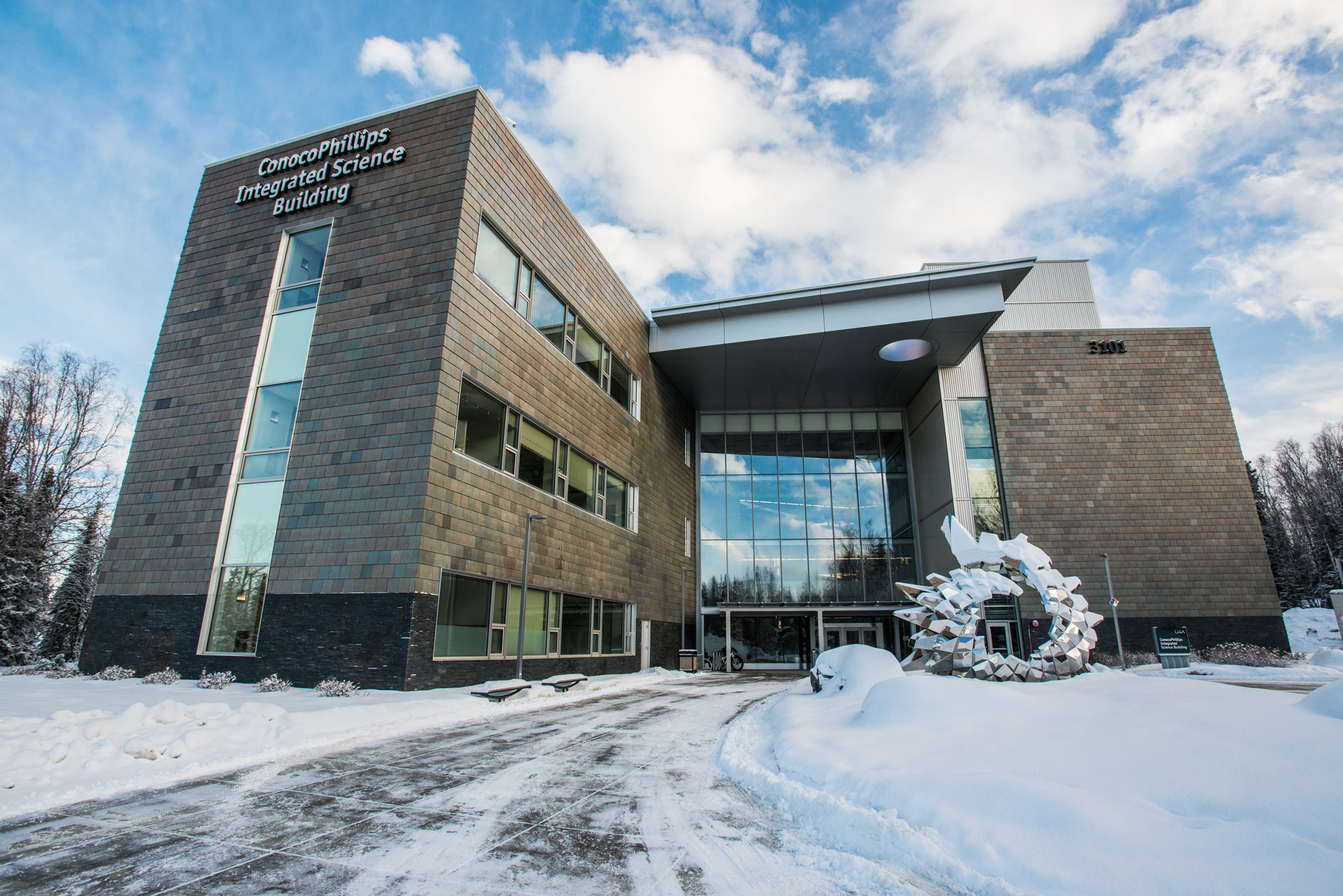 UAA's ConocoPhillips Integrated Science Building