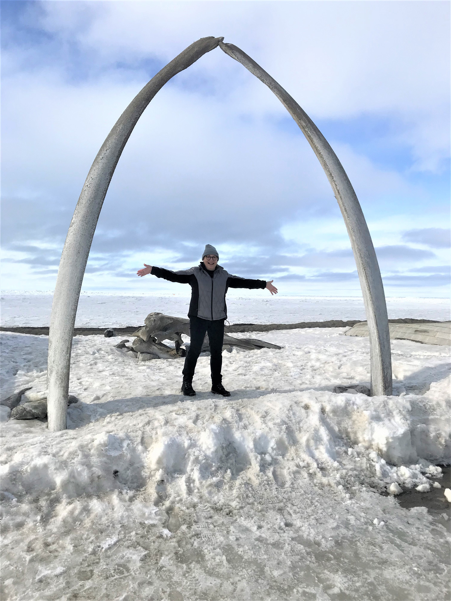 Diane Hirshberg embraces the Arctic in Utqiaġvik, Alaska 