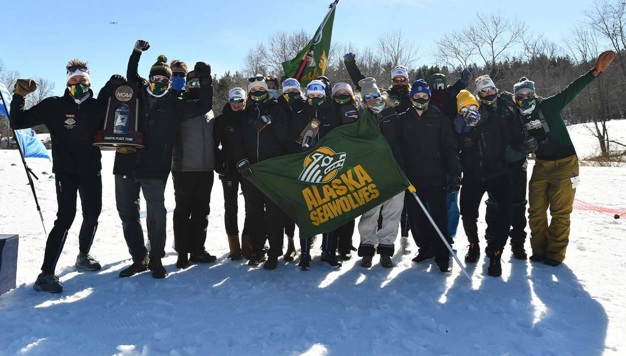 UAA ski team finishes fourth at NCAA Championships