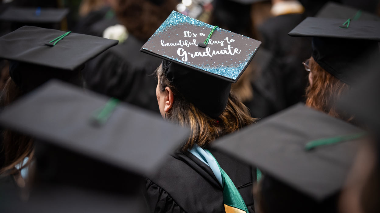 UAA's 2019 Fall Commencement at the Alaska Airlines Center.