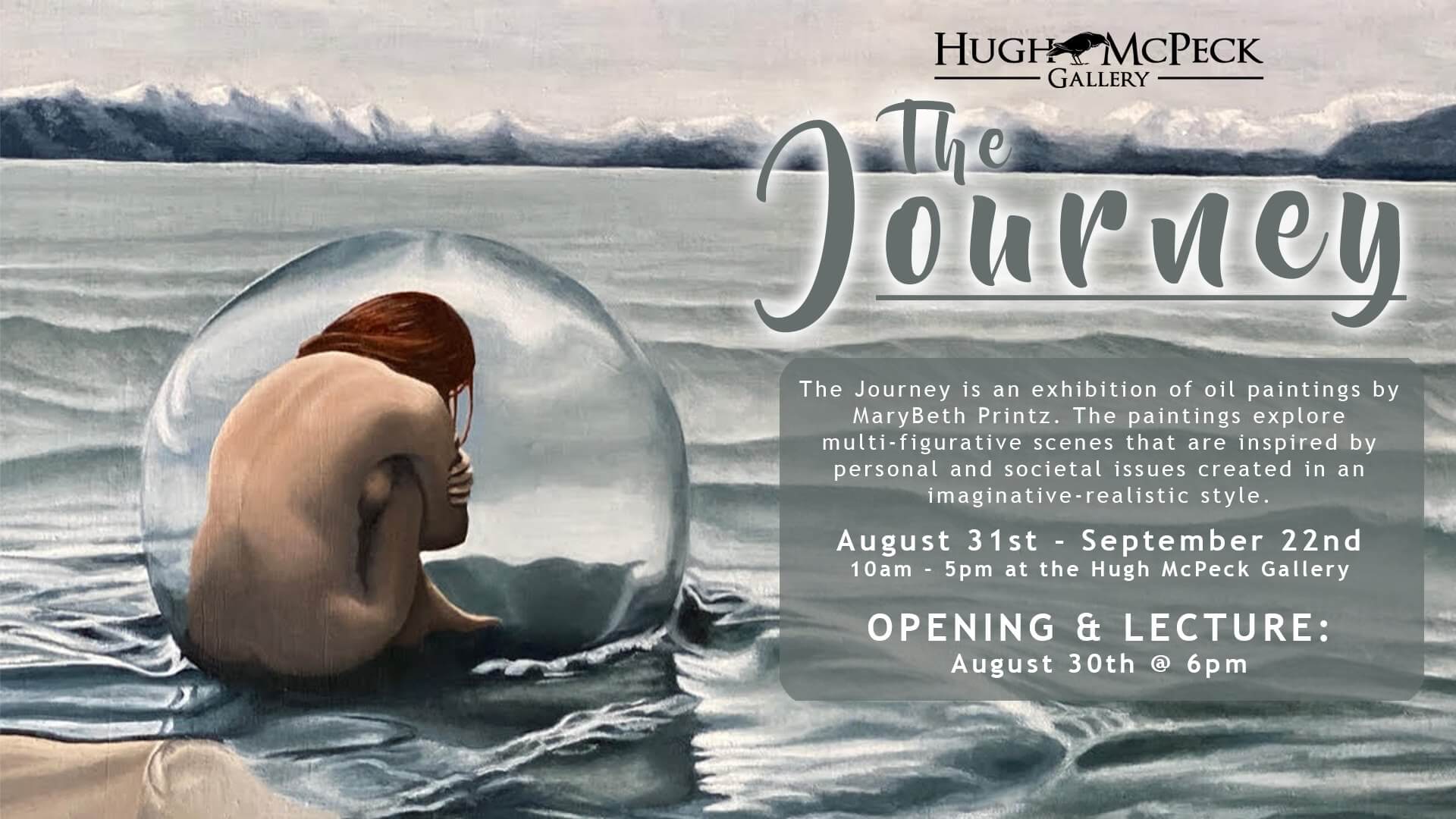 The Journey by MaryBeth Printz on display at Hugh McPeck Gallery Aug. 31-Sept. 22, 2021