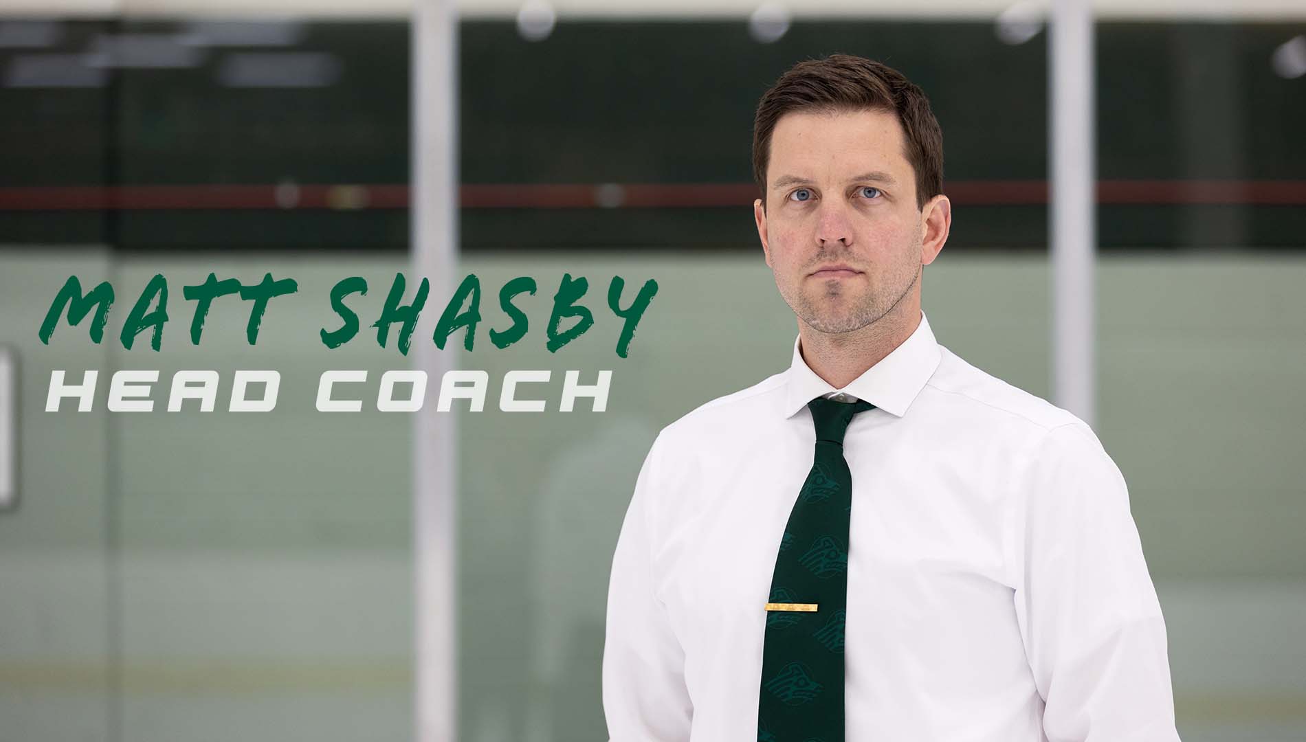 UAA hockey head coach Matt Shasby